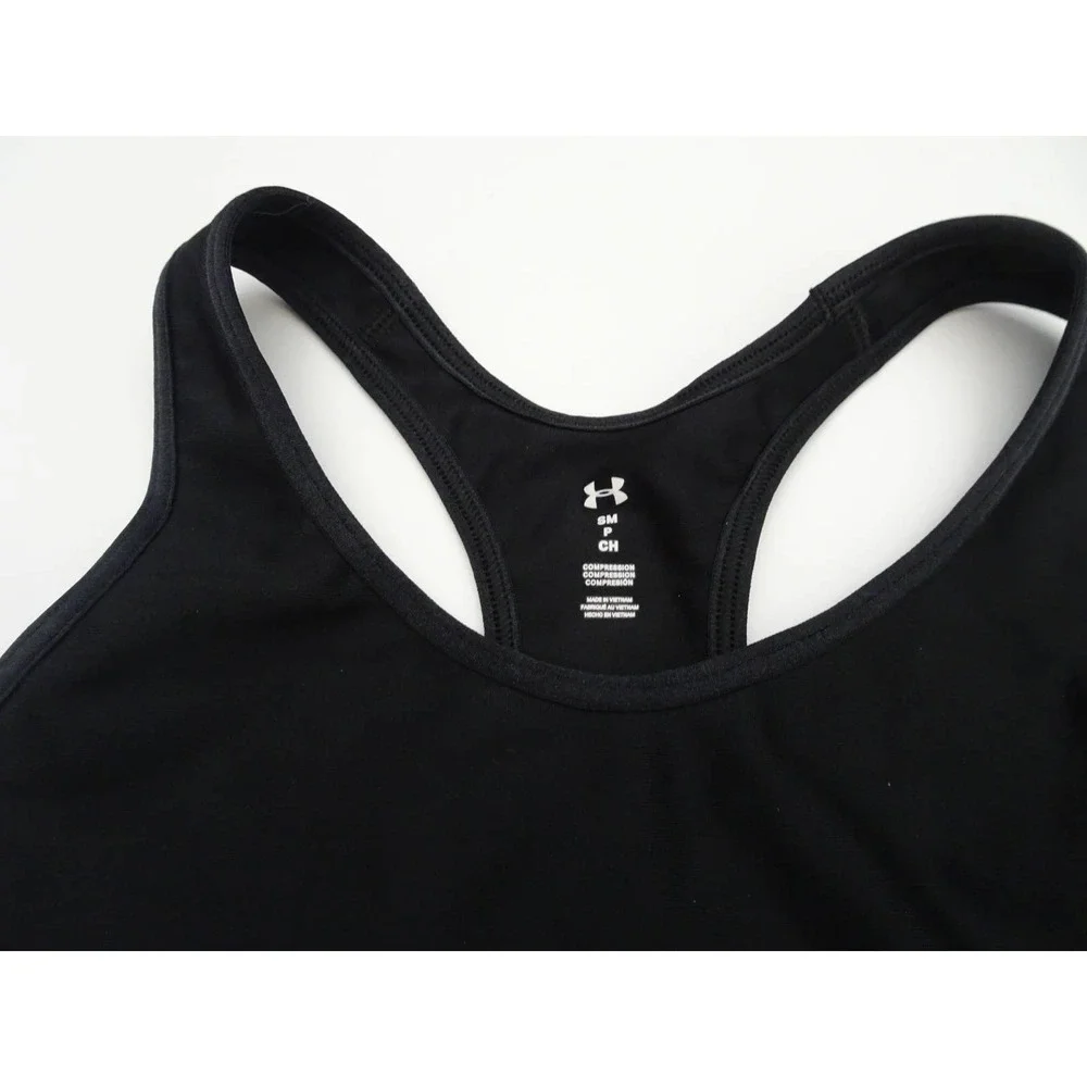 Under Armour Black Sports Bra, Small, No Tags - Picture 2 of 5